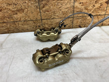 Load image into Gallery viewer, 2013 10 11 12 13 14 DUCATI MONSTER 796 M796 696 1100 BREMBO FRONT BRAKE CALIPERS
