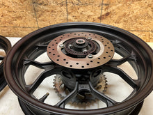 Load image into Gallery viewer, 16 17 18 19 20 21 22 YAMAHA YZF R3 YZFR3 FRONT REAR WHEELS WHEEL RIM RIMS PAIR