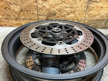 Load image into Gallery viewer, 98 99 00 01 02 03 KAWASAKI NINJA ZX7-R ZX7R ZX7 FRONT REAR WHEELS WHEEL RIM RIMS