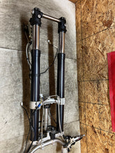 Load image into Gallery viewer, 08 09 10 11 KTM 690 SUPERMOTO SMC SM FRONT END FRONT FORKS FORK TUBES STRAIGHT