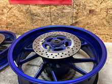 Load image into Gallery viewer, 14 15 16 2015 2016 YAMAHA FZ9 FZ09 FZ-09 FZ 900 FRONT REAR WHEELS WHEEL RIM RIMS