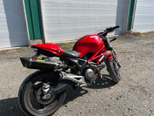 Load image into Gallery viewer, 08 09 10 11 12 13 14 DUCATI MONSTER 696 AKRAPOVIC CARBON FIBER EXHAUST SLIP ON
