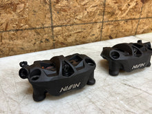 Load image into Gallery viewer, 13 14 15 16 17 TRIUMPH DAYTONA 675R 675 R NISSIN FRONT RADIAL BRAKE CALIPERS OEM