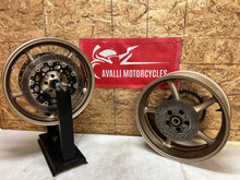 Load image into Gallery viewer, 09 10 12 13 14 15 16 YAMAHA YZFR6 YZF R6 R6R FRONT REAR WHEEL WHEELS RIM RIMS