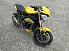 Load image into Gallery viewer, 2011-2015 11 12 13 14 15 TRIUMPH SPEED TRIPLE 1050 COMPLETE ENGINE MOTOR VIDEO