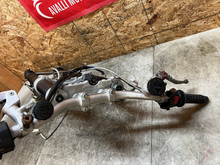 Load image into Gallery viewer, 08 09 10 11 KTM 690 SUPERMOTO SMC SM FRONT END FRONT FORKS FORK TUBES STRAIGHT