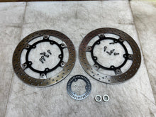 Load image into Gallery viewer, 20 21 22 23 24 25 YAMAHA MT 07 MT-07 MT07 FRONT BRAKE ROTORS ROTOR DISC ABS RING