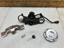 Load image into Gallery viewer, 07 08 09 10 11 12 HONDA CBR600RR CBR 600RR LOCK SET KEY SET IGNITION TRIPLE TREE