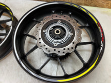 Load image into Gallery viewer, 20 21 22 23 24 HONDA CBR500R CBR 500R FRONT & REAR WHEELS WHEEL RIMS RIM PAIR