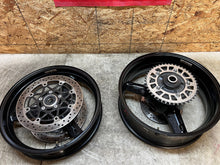 Load image into Gallery viewer, 04 05 2004 2005 SUZUKI GSXR GSX-R GSXR600 600 750 FRONT & REAR WHEELS WHEEL RIM