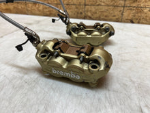 Load image into Gallery viewer, 2013 10 11 12 13 14 DUCATI MONSTER 796 M796 696 1100 BREMBO FRONT BRAKE CALIPERS