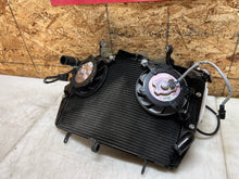 Load image into Gallery viewer, 09 10 12 13 14 15 16 YAMAHA YZFR6 YZF R6 RADIATOR RAD ENGINE COOLER COOLING FAN