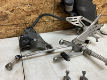 Load image into Gallery viewer, 2007 2008 07 08 YAMAHA YZFR1 YZF R1 REARSETS REARSET REAR SETS SET FOOT REST OEM