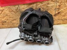 Load image into Gallery viewer, 07 08 09 10 11 12 HONDA CBR600RR CBR 600RR THROTTLE BODIES BODY INJECTION AIRBOX