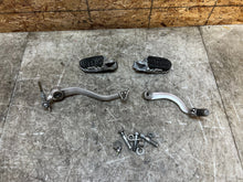 Load image into Gallery viewer, 08 09 10 11 KTM 690 SUPERMOTO SMC SM FOOT PEGS FOOT PEG REST SHIFT BRAKE LEVER