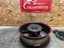 Load image into Gallery viewer, 07 08 09 10 11 12 HONDA CBR600RR CBR 600RR REAR WHEEL BACK RIM STRAIGHT NICE