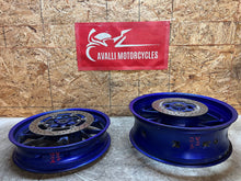 Load image into Gallery viewer, 14 15 16 2015 2016 YAMAHA FZ9 FZ09 FZ-09 FZ 900 FRONT REAR WHEELS WHEEL RIM RIMS