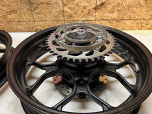 Load image into Gallery viewer, 16 17 18 19 20 21 22 YAMAHA YZF R3 YZFR3 FRONT REAR WHEELS WHEEL RIM RIMS PAIR