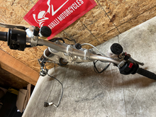 Load image into Gallery viewer, 08 09 10 11 KTM 690 SUPERMOTO SMC SM FRONT END FRONT FORKS FORK TUBES STRAIGHT