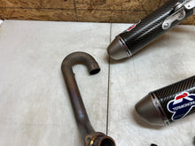 Load image into Gallery viewer, 2013 10 11 12 13 14 DUCATI MONSTER 796 M796 696 1100 TERMIGNONI CARBON EXHAUST