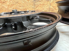 Load image into Gallery viewer, 16 17 18 19 20 21 22 YAMAHA YZF R3 YZFR3 FRONT REAR WHEELS WHEEL RIM RIMS PAIR