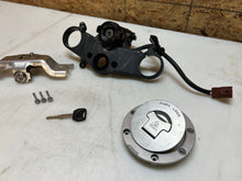 Load image into Gallery viewer, 07 08 09 10 11 12 HONDA CBR600RR CBR 600RR LOCK SET KEY SET IGNITION TRIPLE TREE
