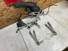 Load image into Gallery viewer, 2007 2008 07 08 YAMAHA YZFR1 YZF R1 REARSETS REARSET REAR SETS SET FOOT REST OEM