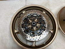 Load image into Gallery viewer, 09 10 12 13 14 15 16 YAMAHA YZFR6 YZF R6 R6R FRONT REAR WHEEL WHEELS RIM RIMS