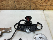 Load image into Gallery viewer, 07 08 09 10 11 12 HONDA CBR600RR CBR 600RR LOCK SET KEY SET IGNITION TRIPLE TREE
