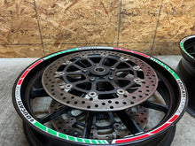 Load image into Gallery viewer, 10 11 12 13 14 DUCATI MULTISTRADA 1200 S FRONT & REAR WHEELS WHEEL RIM RIMS PAIR