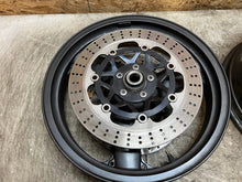 Load image into Gallery viewer, 98 99 00 01 02 03 KAWASAKI NINJA ZX7-R ZX7R ZX7 FRONT REAR WHEELS WHEEL RIM RIMS