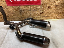 Load image into Gallery viewer, 2013 10 11 12 13 14 DUCATI MONSTER 796 M796 696 1100 TERMIGNONI CARBON EXHAUST
