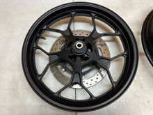 Load image into Gallery viewer, 16 17 18 19 20 21 22 YAMAHA YZF R3 YZFR3 FRONT REAR WHEELS WHEEL RIM RIMS PAIR