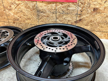 Load image into Gallery viewer, 04 05 2004 2005 SUZUKI GSXR GSX-R GSXR600 600 750 FRONT & REAR WHEELS WHEEL RIM