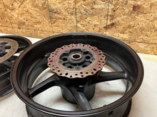 Load image into Gallery viewer, 04 05 06 07 08 2006 YAMAHA YZFR1 YZF R1 FRONT & REAR WHEELS WHEEL RIM RIMS PAIR
