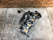Load image into Gallery viewer, 06 07 2006 2007 SUZUKI GSX-R750 GSXR 750 THROTTLE BODIES BODY FUEL INJECTION OEM