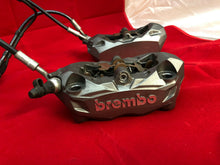 Load image into Gallery viewer, 16 17 18 19 DUCATI PANIGALE 959 BREMBO FRONT BRAKE CALIPER CALIPERS PADS 100MM