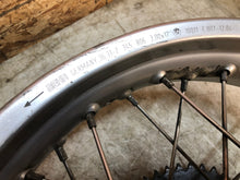 Load image into Gallery viewer, 01 02 03 04 05 06 07 BMW G650 GS F650 F650GS DAKAR REAR WHEEL BACK RIM STRAIGHT