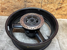 Load image into Gallery viewer, 99 00 01 02 1999 2000 2001 2002 YAMAHA YZFR6 YZF R6 REAR WHEEL BACK RIM STRAIGHT