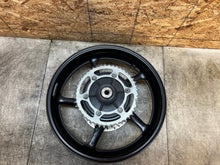 Load image into Gallery viewer, 04 05 06 07 08 YAMAHA FZ-6 FZ6 FZ600 FZ 6 REAR WHEEL BACK RIM STRAIGHT NICE