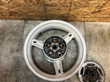 Load image into Gallery viewer, 04 05 2004 2005 SUZUKI GSXR GSX-R 600 750 REAR WHEEL BACK RIM STRAIGHT