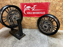 Load image into Gallery viewer, 15 16 17 18 19 20 21 22 INDIAN SCOUT BOBBER FRONT & REAR WHEELS WHEEL RIM RIMS