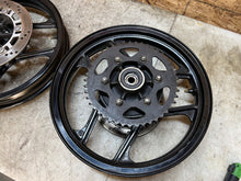Load image into Gallery viewer, 1988-2007 KAWASAKI NINJA 250 250R EX250 FRONT & REAR WHEELS WHEEL RIM RIMS PAIR