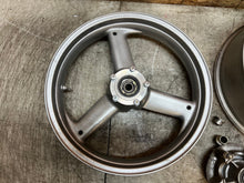 Load image into Gallery viewer, 00 01 02 03 TRIUMPH DAYTONA SPRINT 955i  FRONT WHEEL REAR WHEEL BACK RIM PAIR
