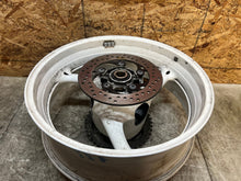 Load image into Gallery viewer, 08 09 10 2008 2009 SUZUKI GSXR GSX-R 600 750 REAR WHEEL BACK RIM STRAIGHT
