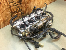 Load image into Gallery viewer, 03 04 05 08 09 2005 YAMAHA YZF R6 S THROTTLE BODIES BODY FUEL INJECTION CARBS