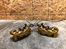 Load image into Gallery viewer, 06 07 08 2008 TRIUMPH DAYTONA 675R 675 R FRONT RADIAL BRAKE CALIPERS CALIPER OEM