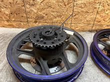 Load image into Gallery viewer, 91 92 93 94 95 96 97 KAWASAKI NINJA 600R ZX600 600 FRONT & REAR WHEELS WHEEL RIM