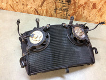 Load image into Gallery viewer, 04 05 06 2004-2006 YAMAHA YZFR1 YZF R1 RADIATOR RAD ENGINE COOLER COOLING FAN