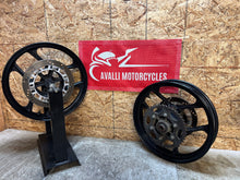 Load image into Gallery viewer, 1988-2007 KAWASAKI NINJA 250 250R EX250 FRONT & REAR WHEELS WHEEL RIM STRAIGHT